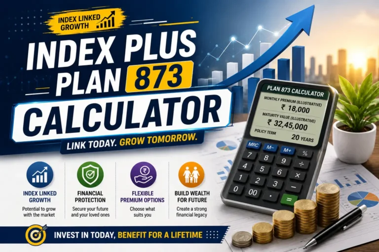 LIC Index Plus Plan 873 Calculator